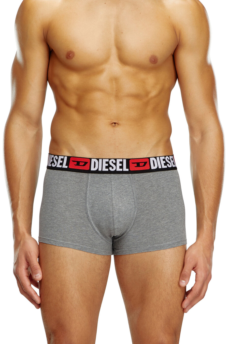 uomo confezione da tre boxer con logo all-over diesel