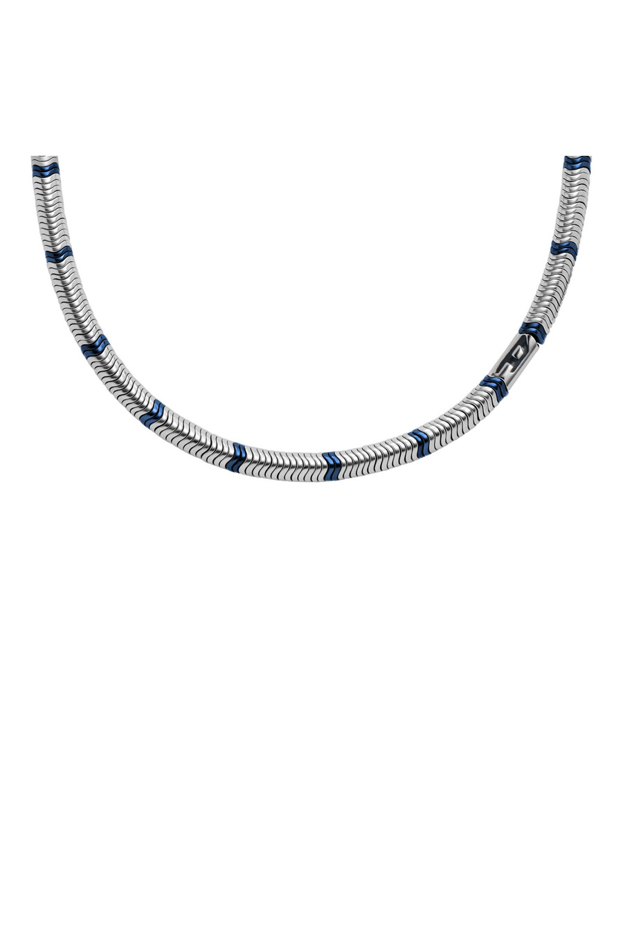 collana con perline di ematite da donna argento diesel