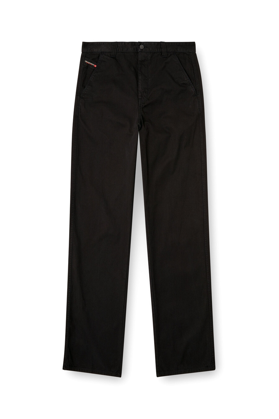 pantaloni chino da uomo neri diesel